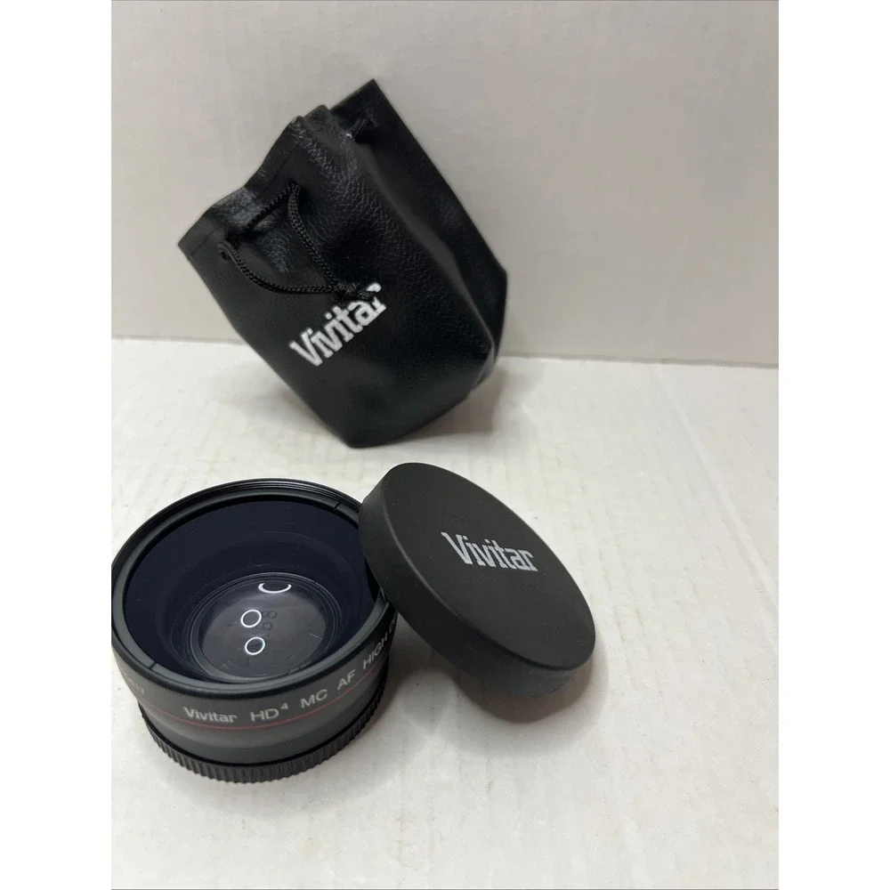 Vivitar HD4 MC AF High Definition .43x Wide Angle Converter w Macro Japan Optics